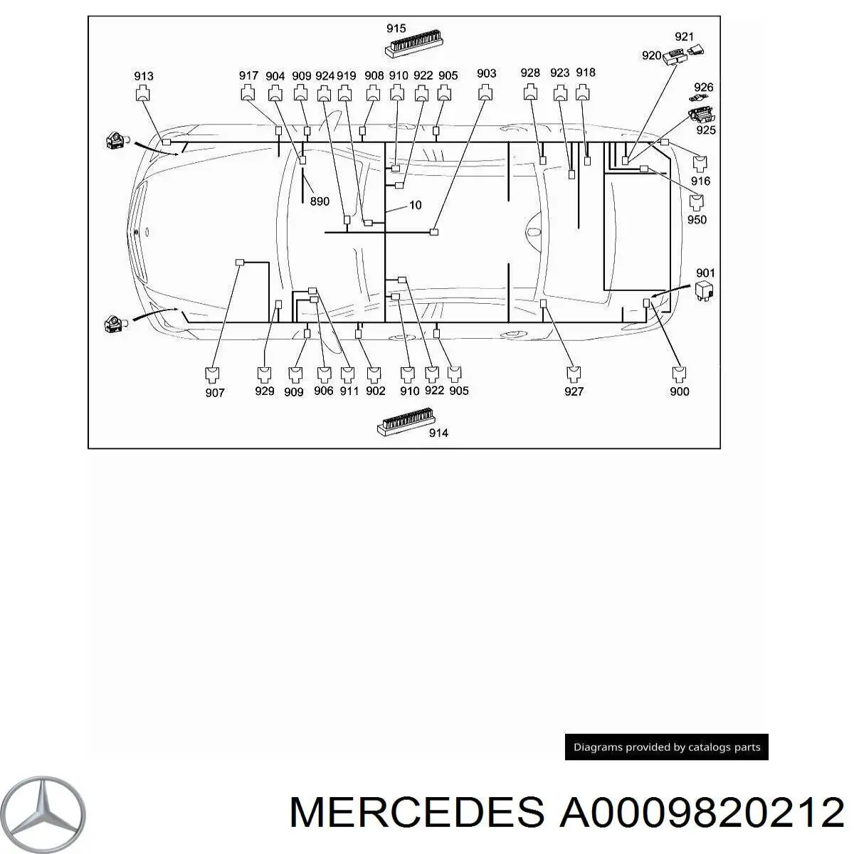 A0009820212 Mercedes