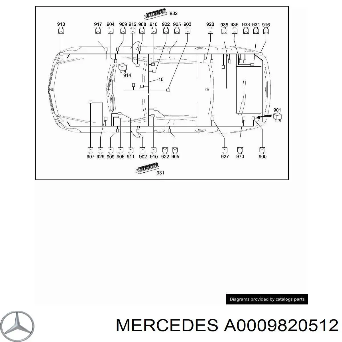  Mercedes A0009820512 precio, desde 33,40 EUR