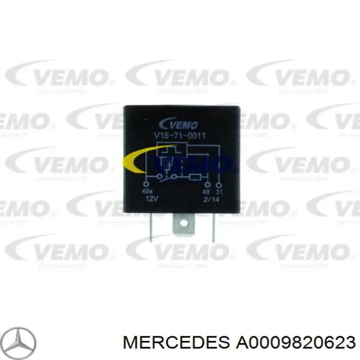 4330629 Ford relé, piloto intermitente