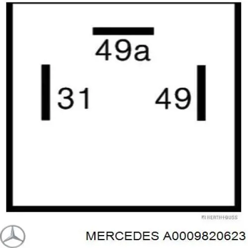 Comprar 4330629 Ford Relé de intermitentes