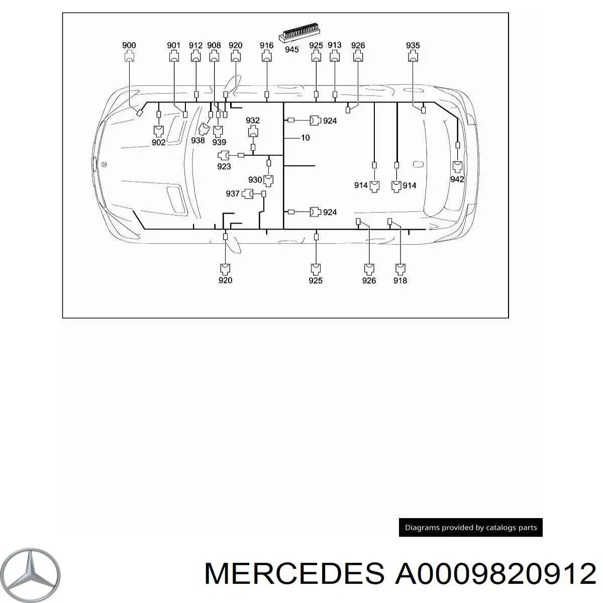  Mercedes A0009820912 precio, desde 31,76 EUR