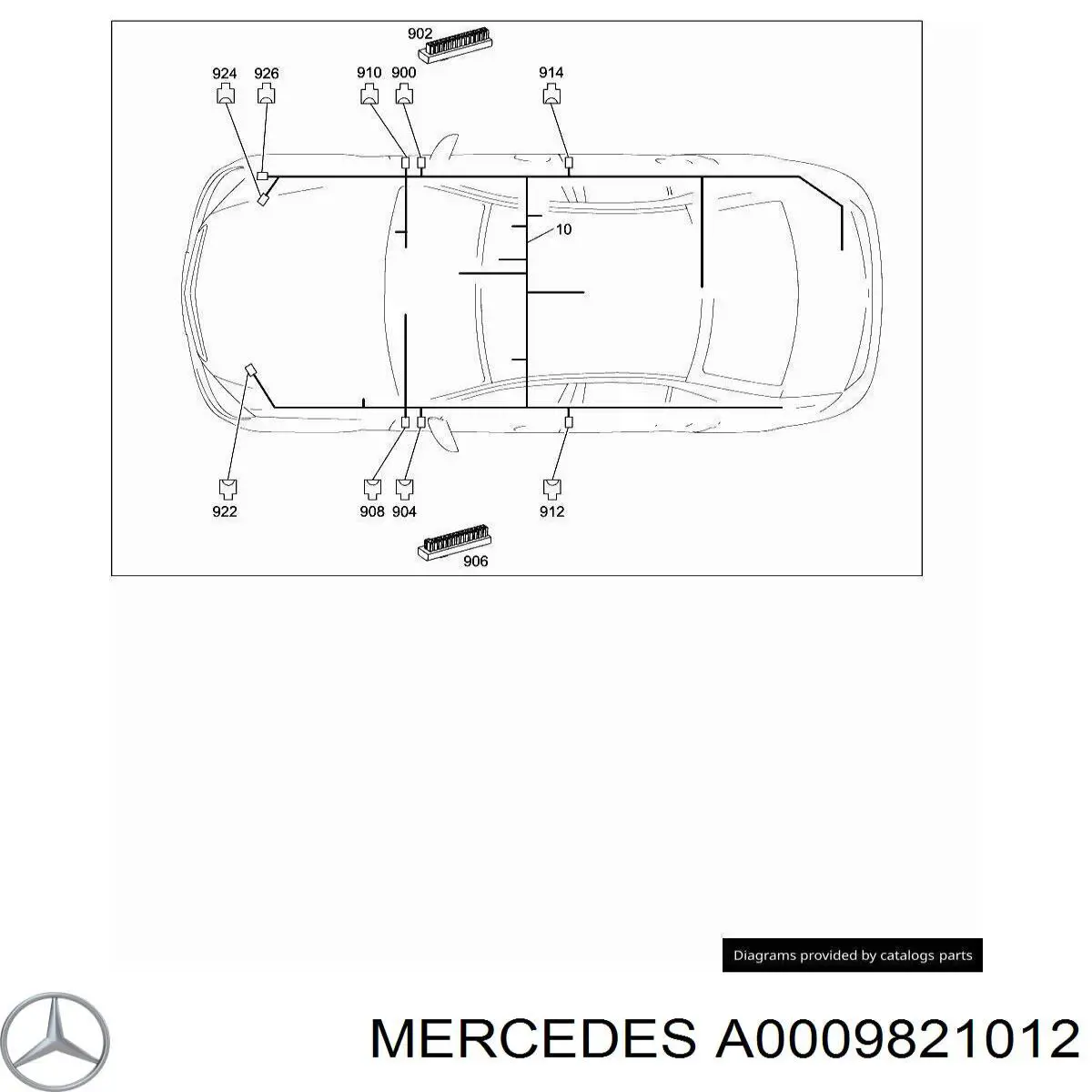 A0009821012 Mercedes