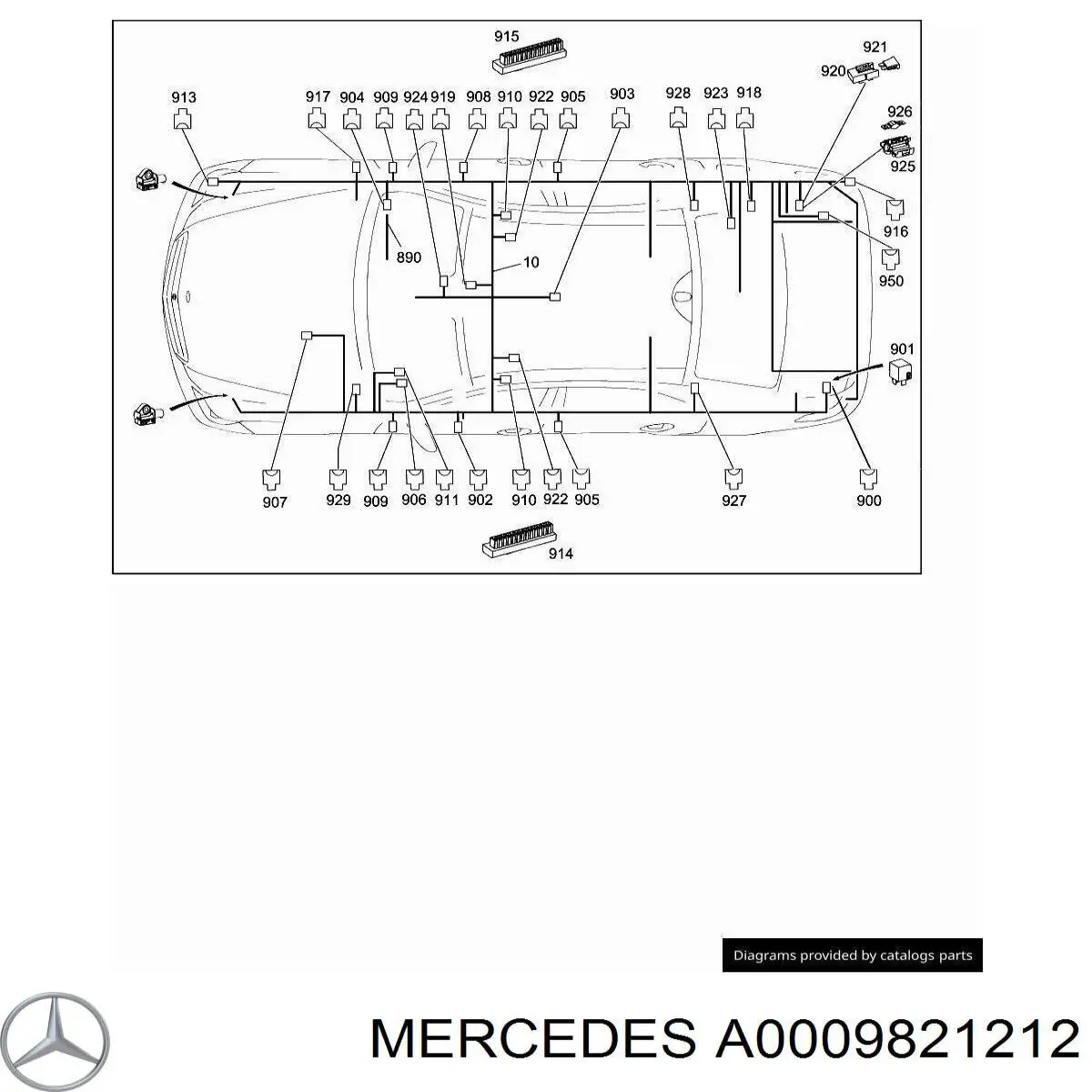 0009821212 Mercedes