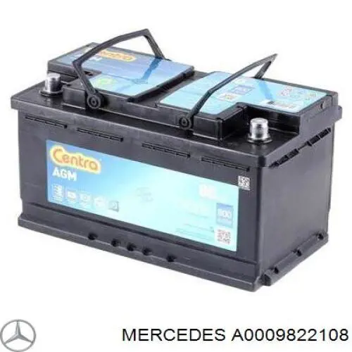 Batería de Arranque Mercedes (A0009822108)