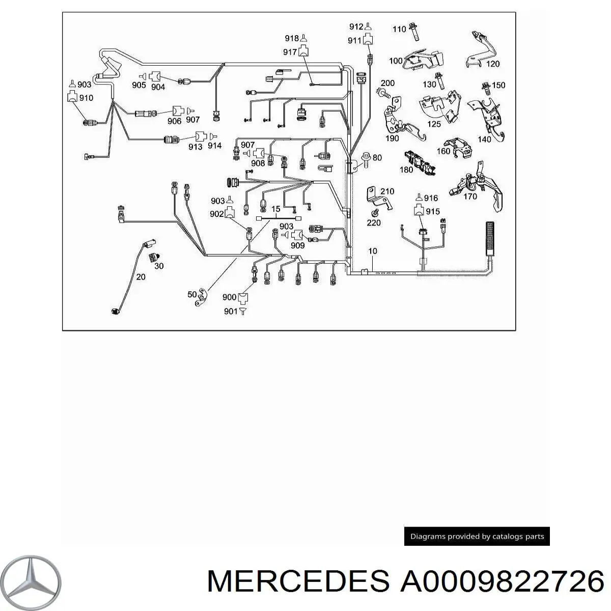 A0009822726 Mercedes