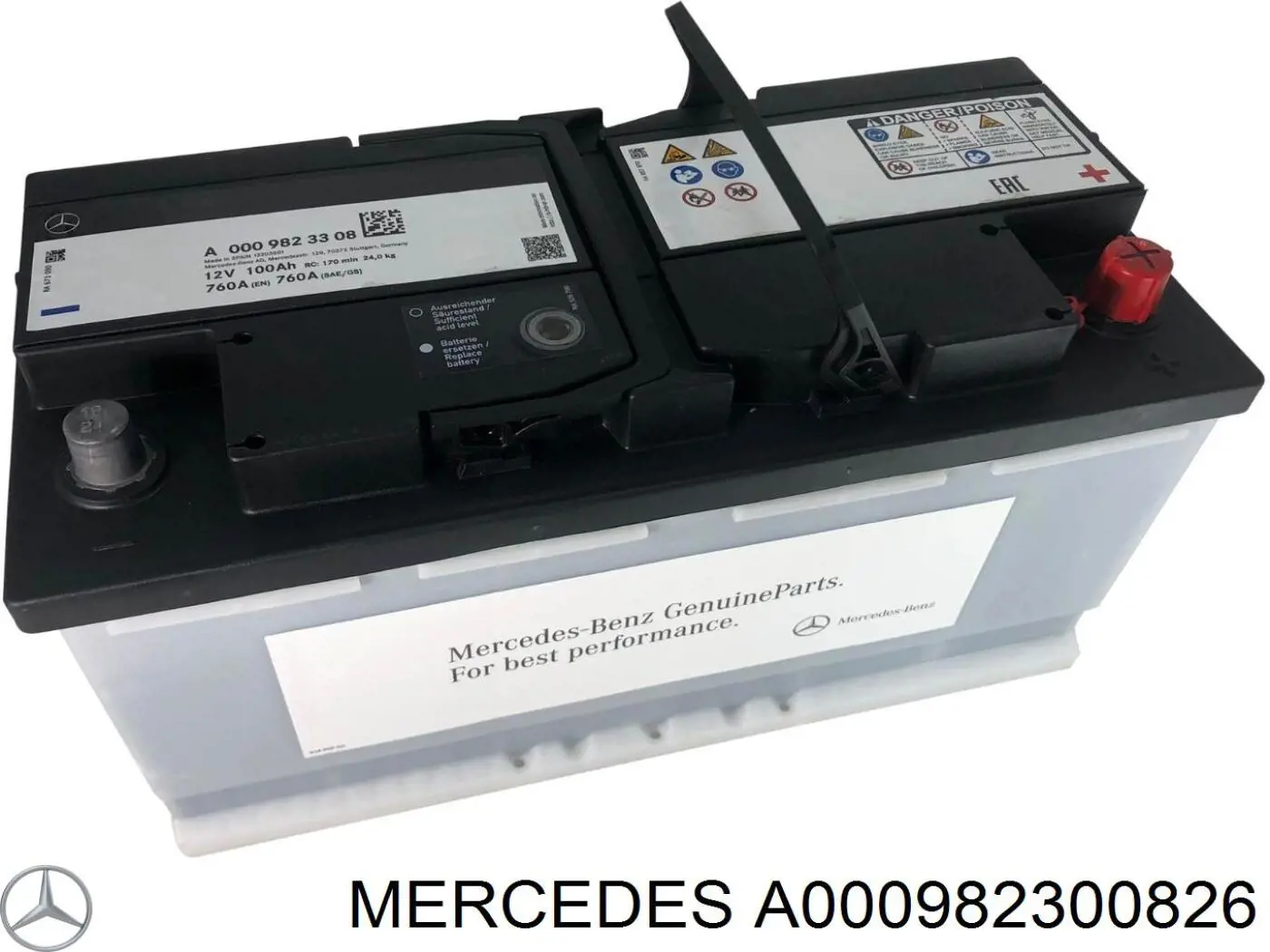 Batería A000982300826 Mercedes