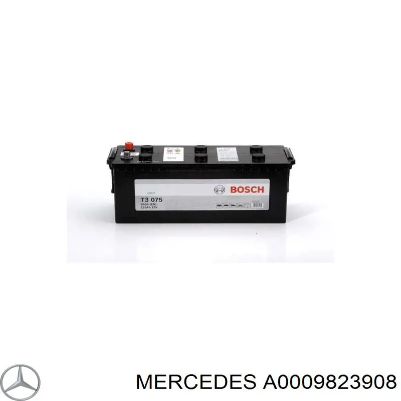 Batería de arranque Mercedes A0009823908 precio, desde 231,73 EUR