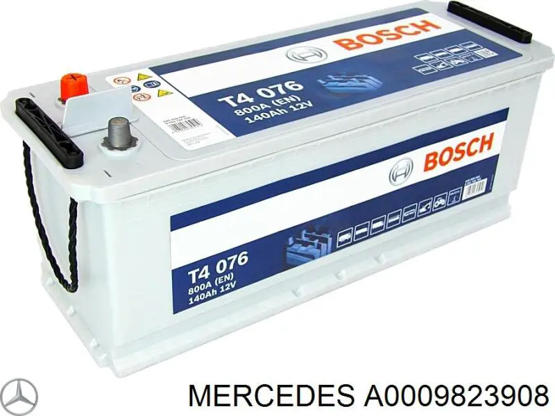 A0009823908 Mercedes Batería Start-Stop