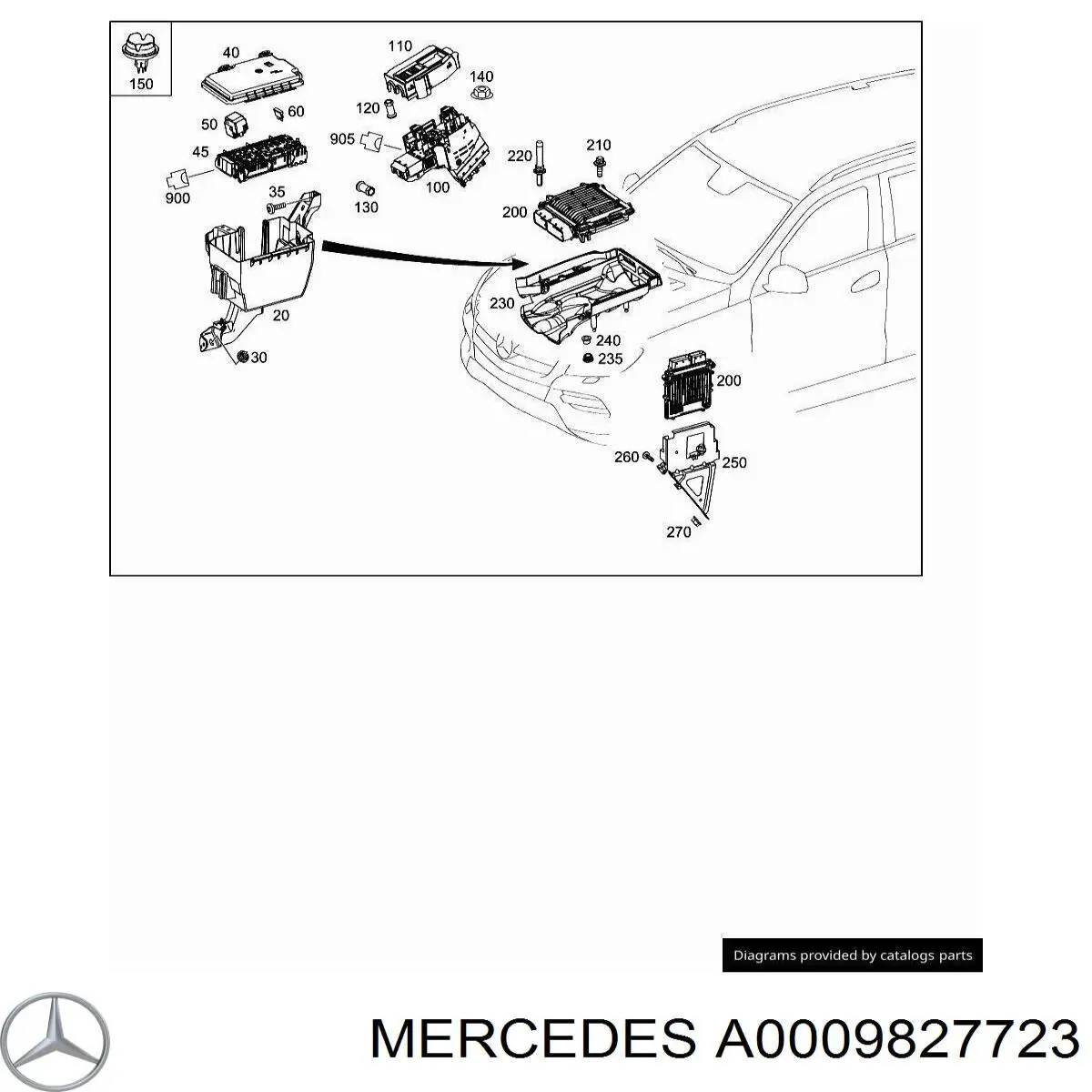 Relé de faro antiniebla Mercedes A0009827723 precio, desde 11,26 EUR