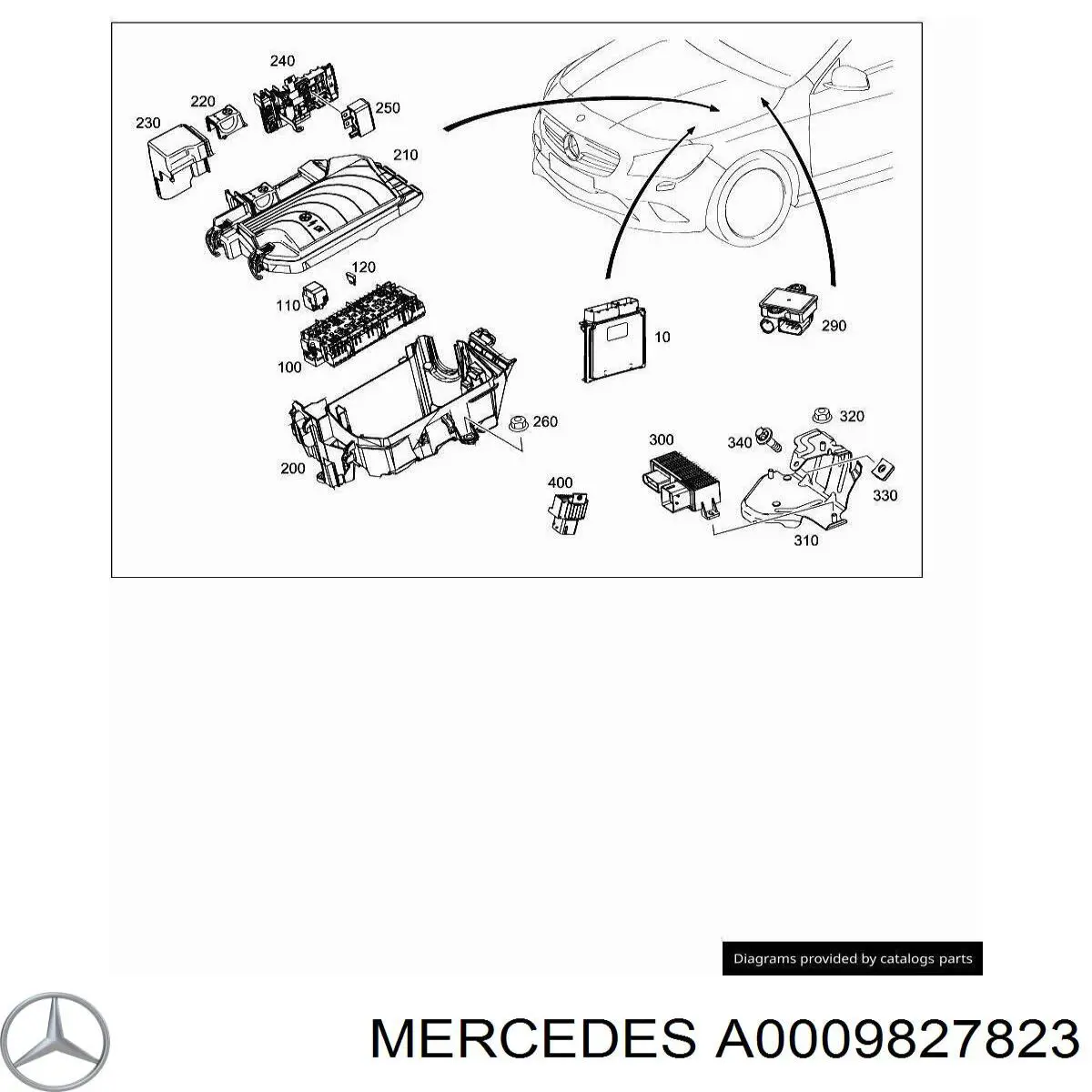 Relé eléctrico multifuncional Mercedes A0009827823 precio, desde 5,60 EUR