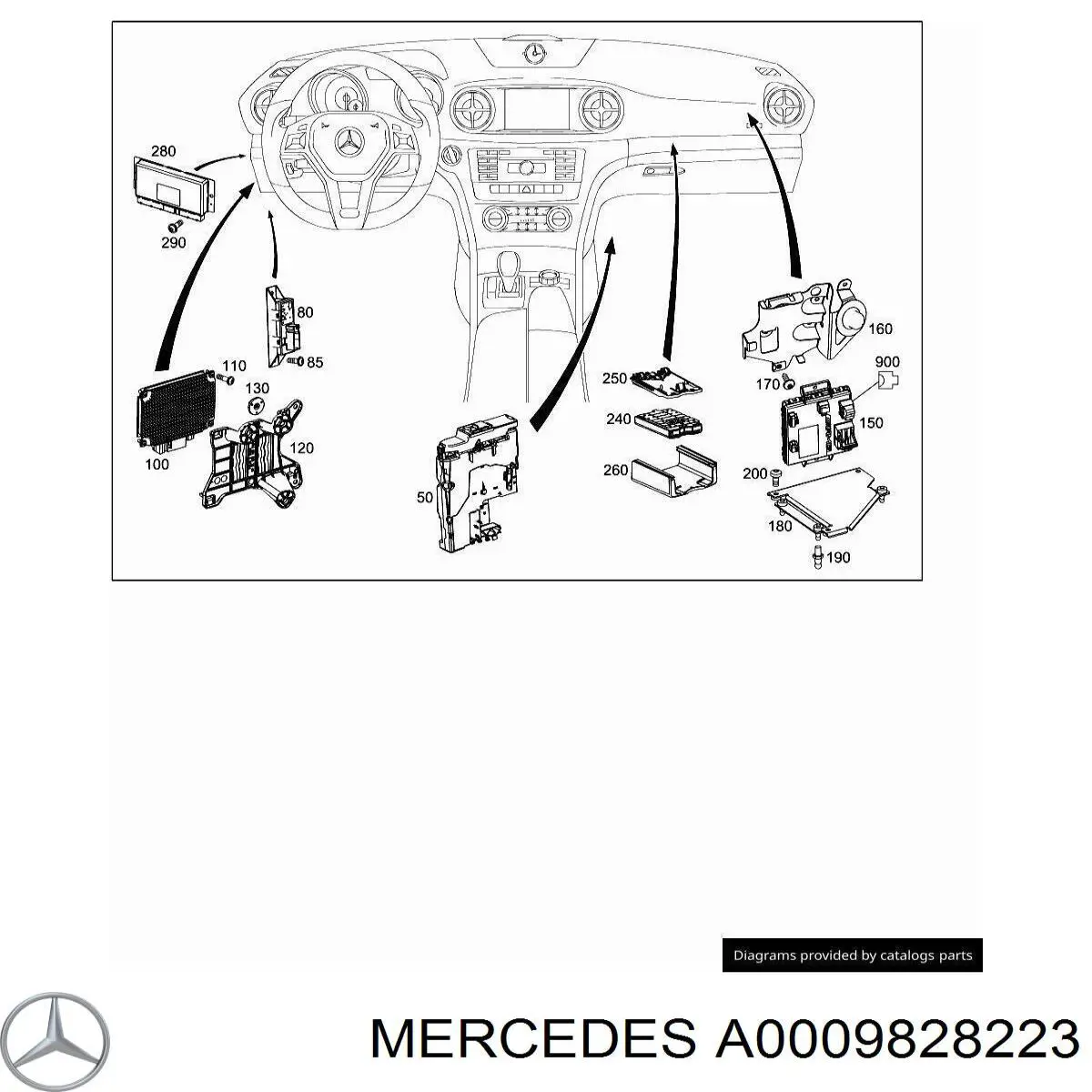 A0009828223 Mercedes