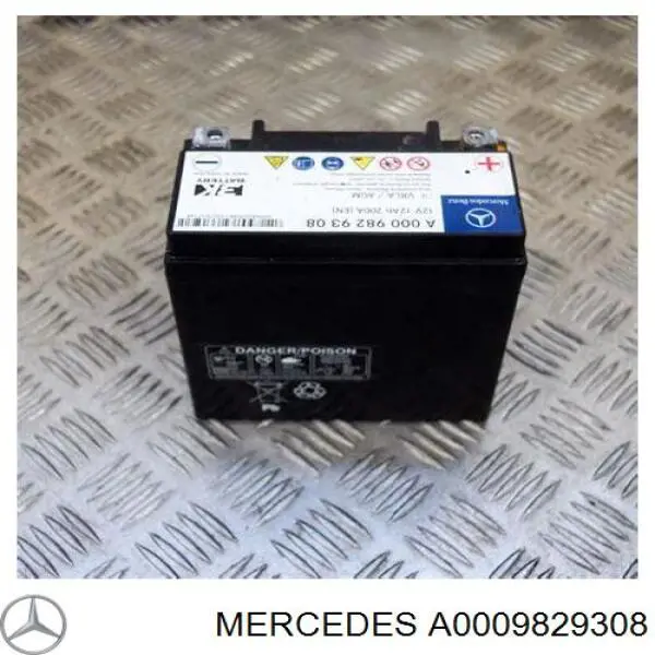 Batería 0019822708 Mercedes