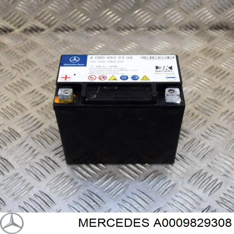Comprar A0009829308 Mercedes Batería de coche