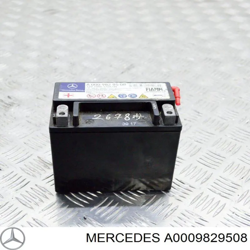 Batería de arranque Mercedes A0009829508 precio, desde 46,35 EUR