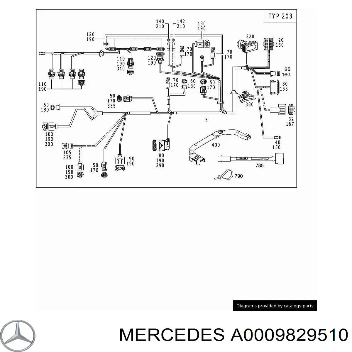 Comprar A0009829510 Mercedes 