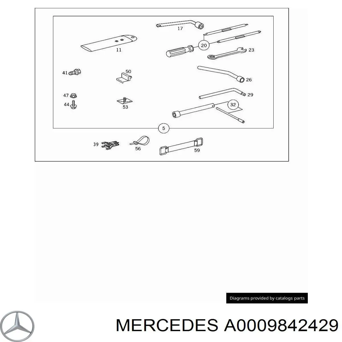 A0019841429 Mercedes 