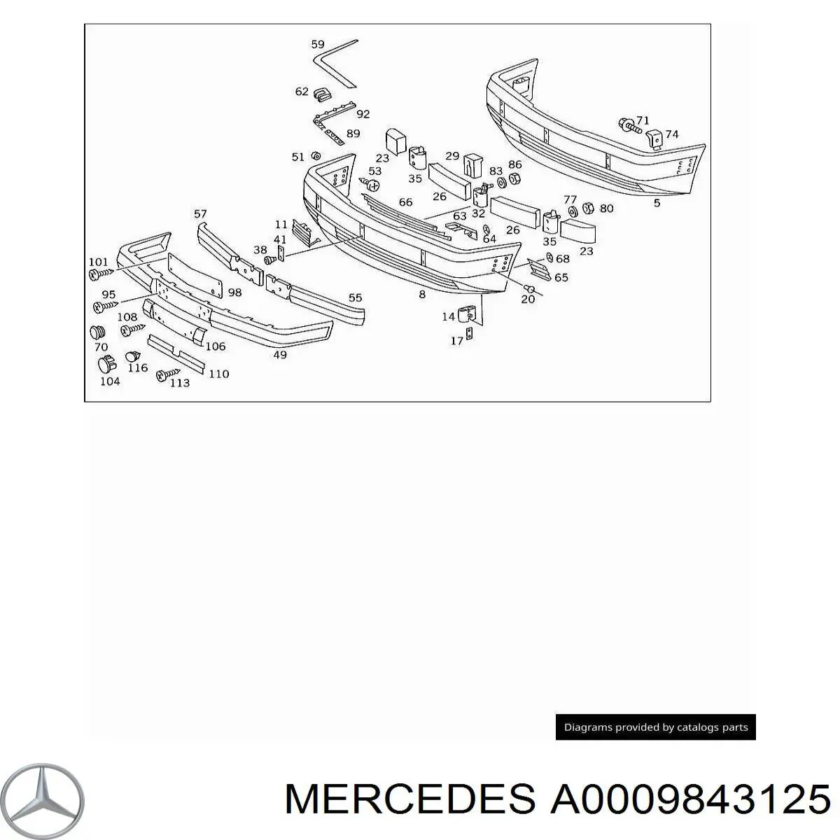 Comprar A0009843125 Mercedes 