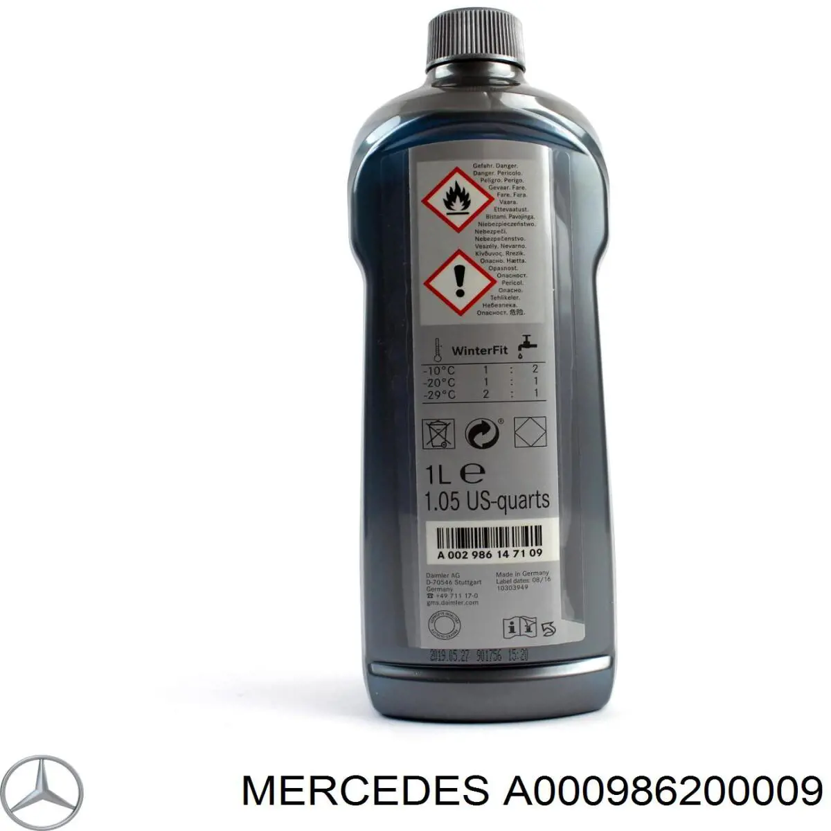 A000986200009 Mercedes Líquido limpiaparabrisas