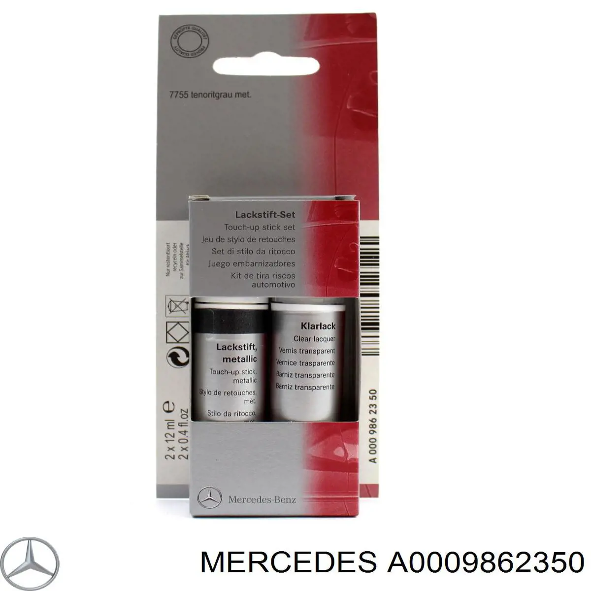 Comprar A0009862350 Mercedes Lápiz de retoque