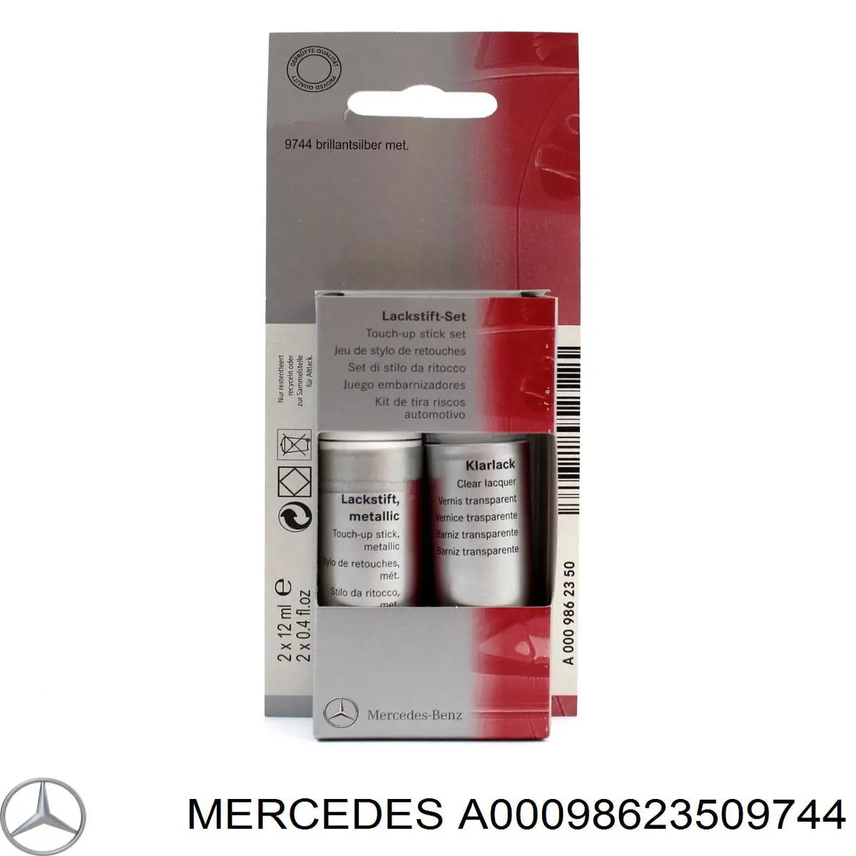 Lápiz de retoque Mercedes A0009862350 precio, desde 34,53 EUR