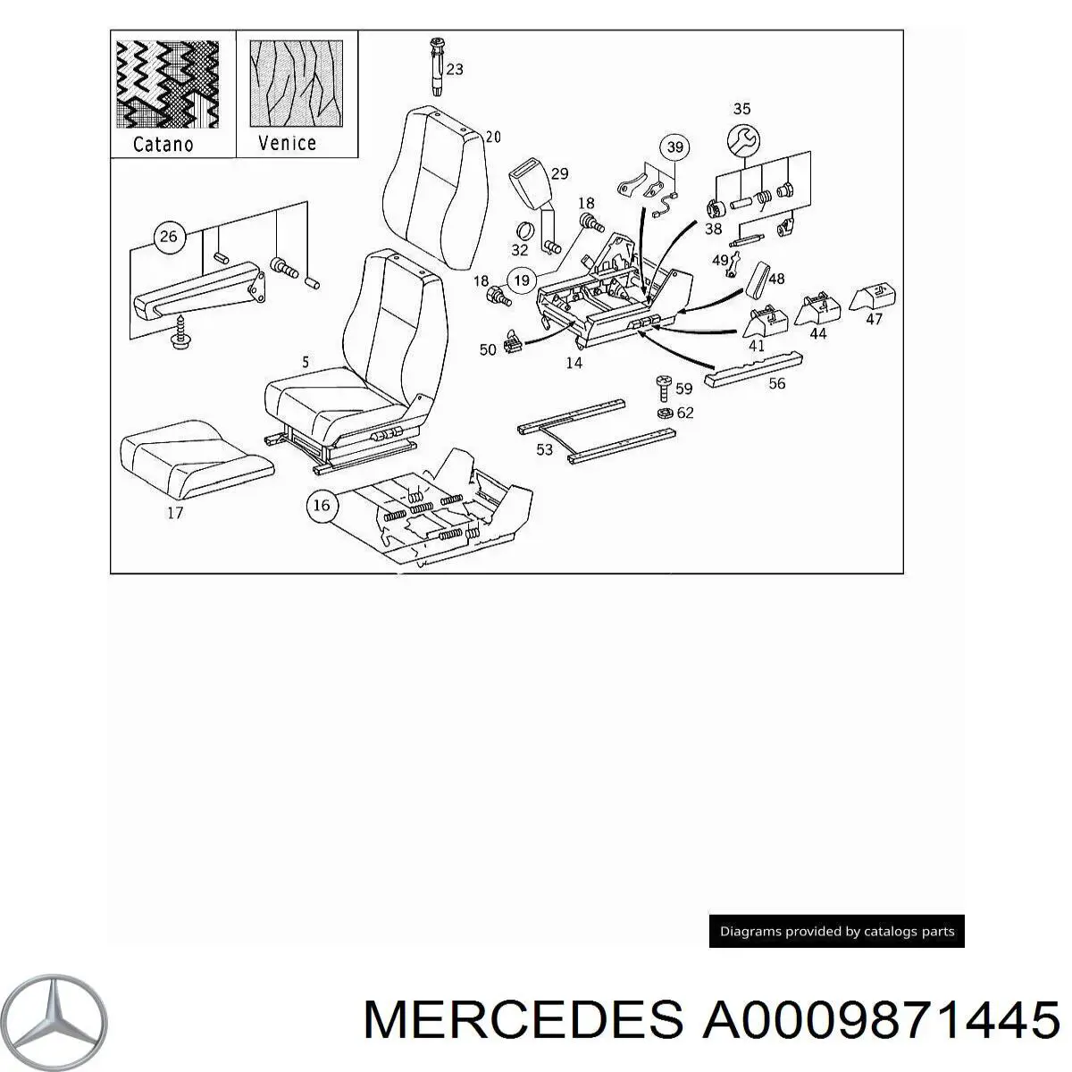  Mercedes A0009871445 precio, desde 4,63 EUR