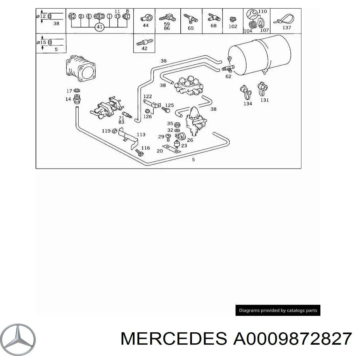 0009872827 Mercedes