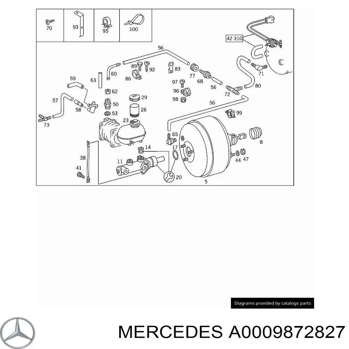 Tubo de freno en rollo Mercedes 8282519146 precio, desde 3,16 EUR