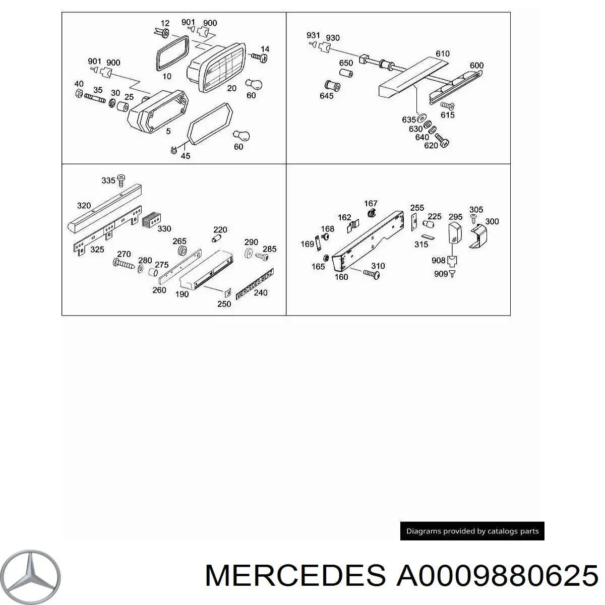 0009880625 Mercedes