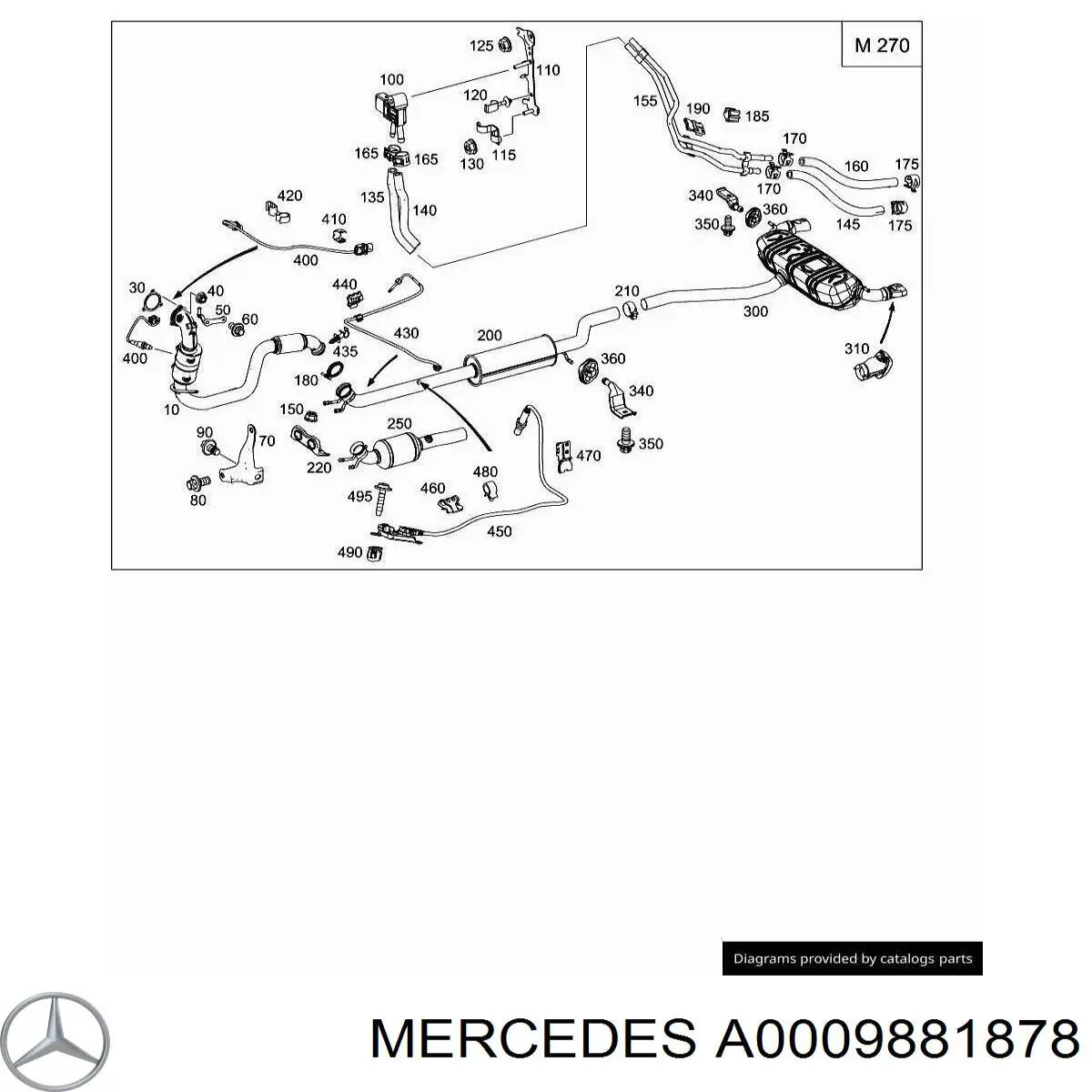 A0009881878 Mercedes 