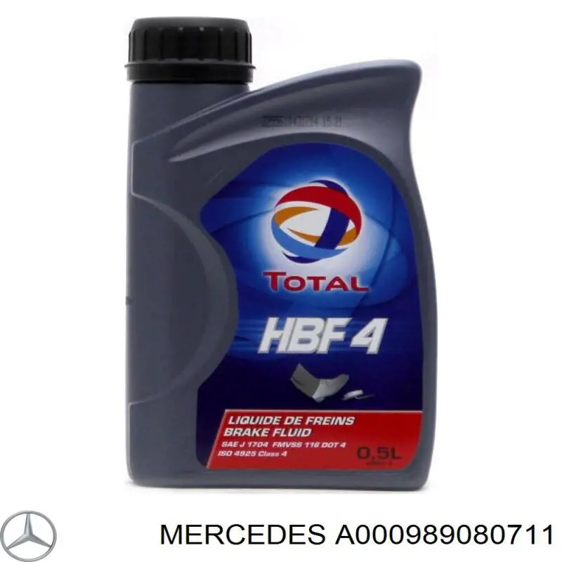 Liquido de frenos A000989080711 Mercedes