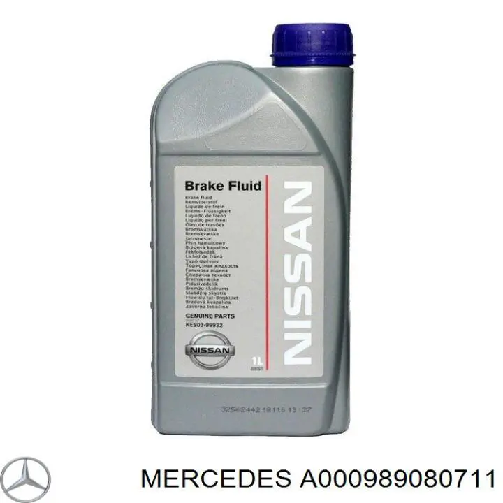 Líquido de frenos Mercedes A000989080711 precio, desde 17,16 USD
