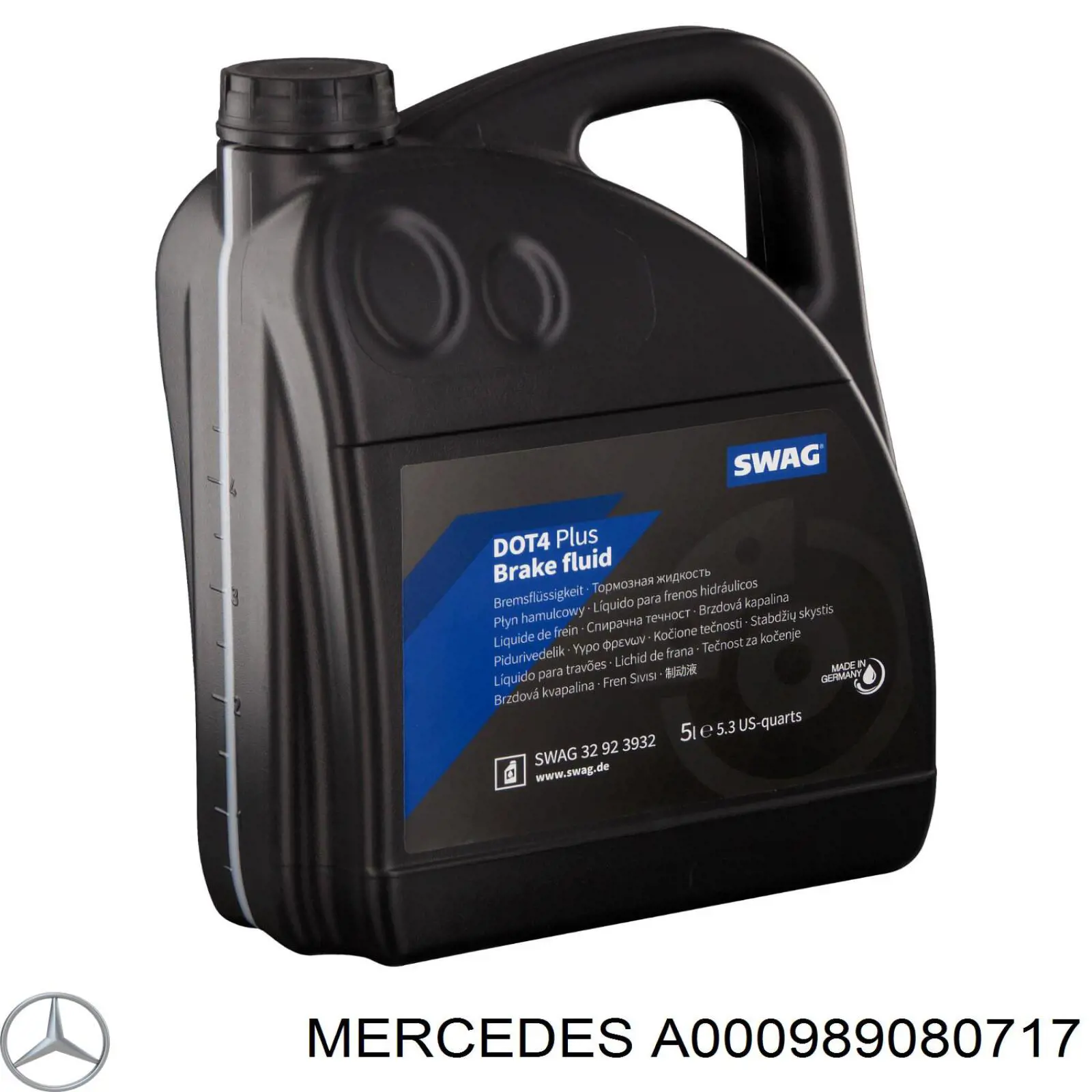 Líquido de freno Mercedes (A000989080717)