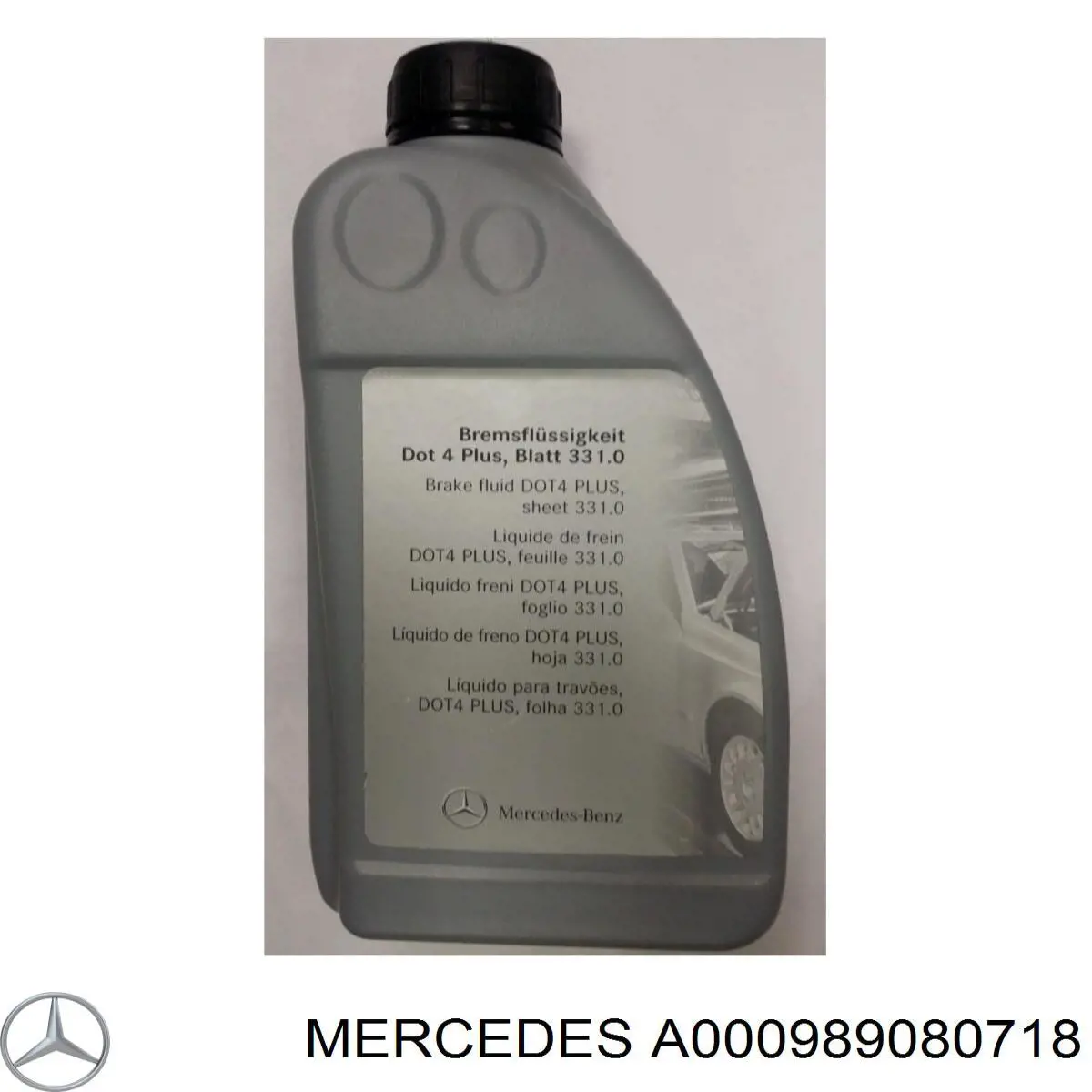 Líquido de freno Mercedes (A000989080718)