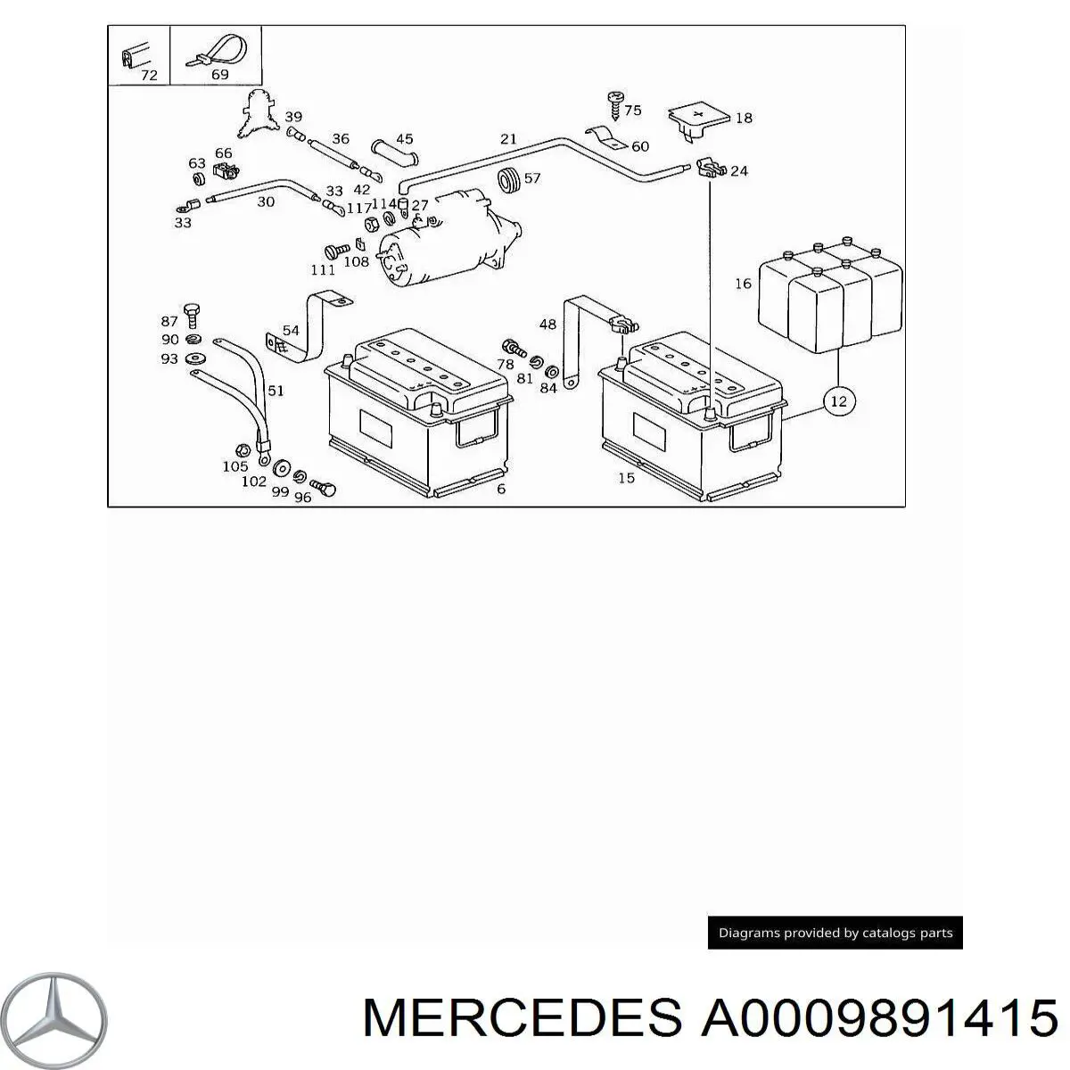 A0009891415 Mercedes