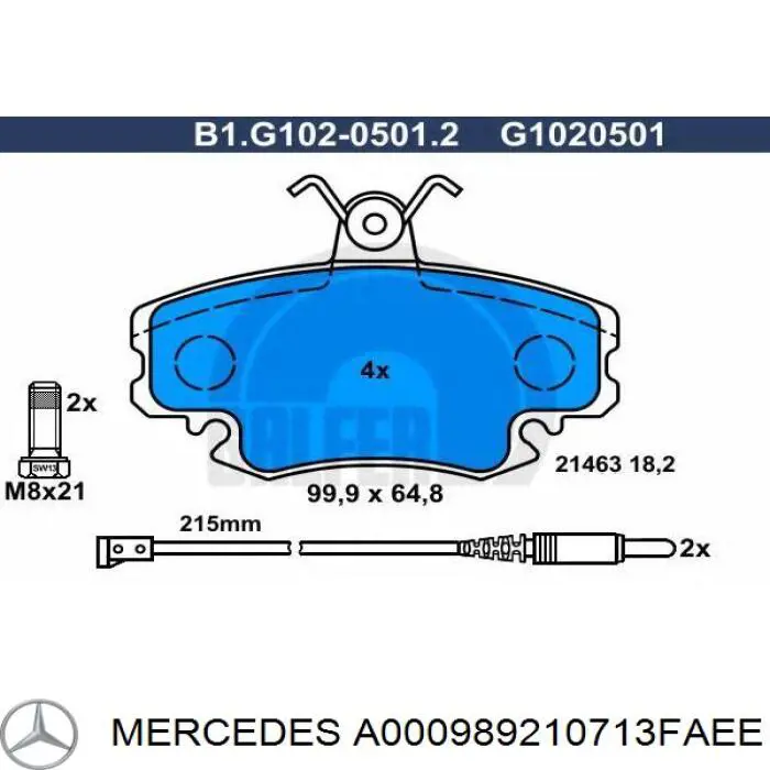Aceite de motor A000989210713FAEE Mercedes