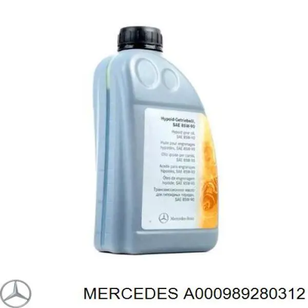 Mercedes 85W-90 1 L Aceite transmisión (A000989280312)