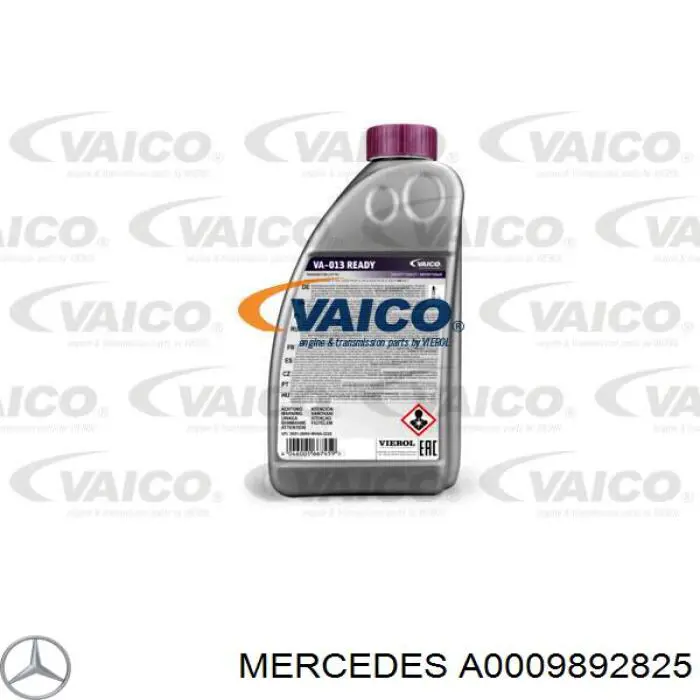 A0009892825 Mercedes Refrigerante