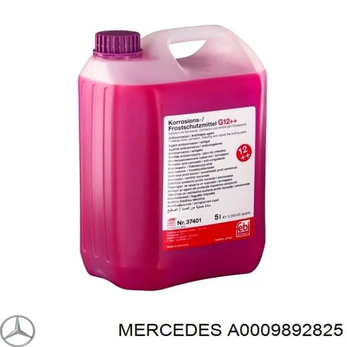 Liquido refrigerante A0009892825 Mercedes