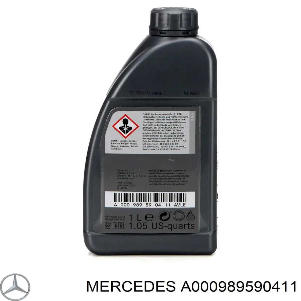 A000989590411 Mercedes Aceite caja cambios