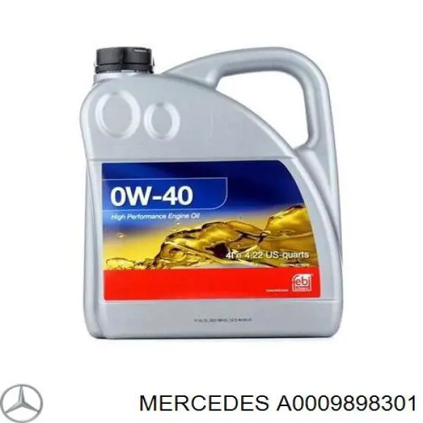 A0009898301 Mercedes Aceite