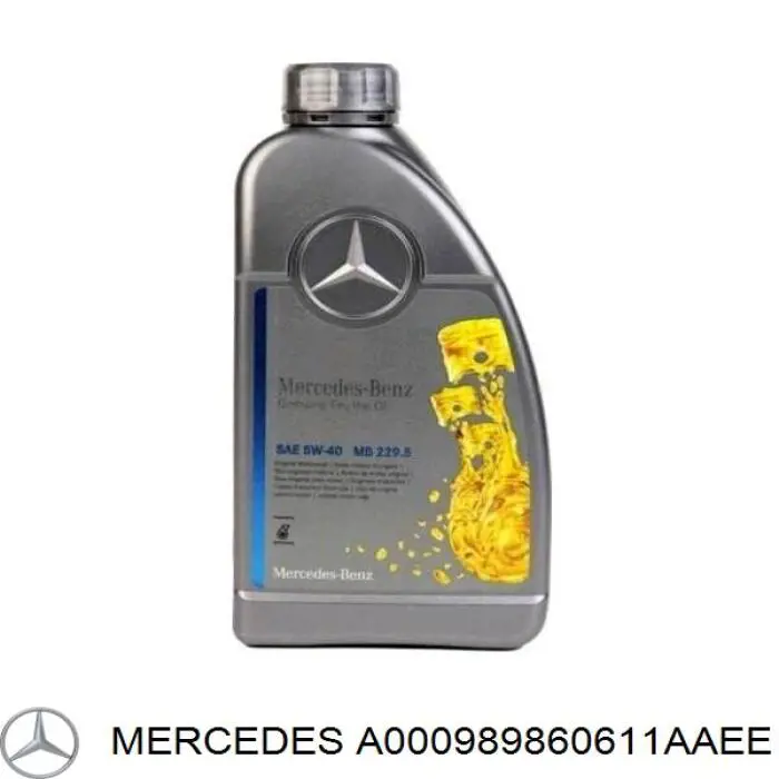 Aceite motor Mercedes A000989860611AAEE precio, desde 17,09 EUR