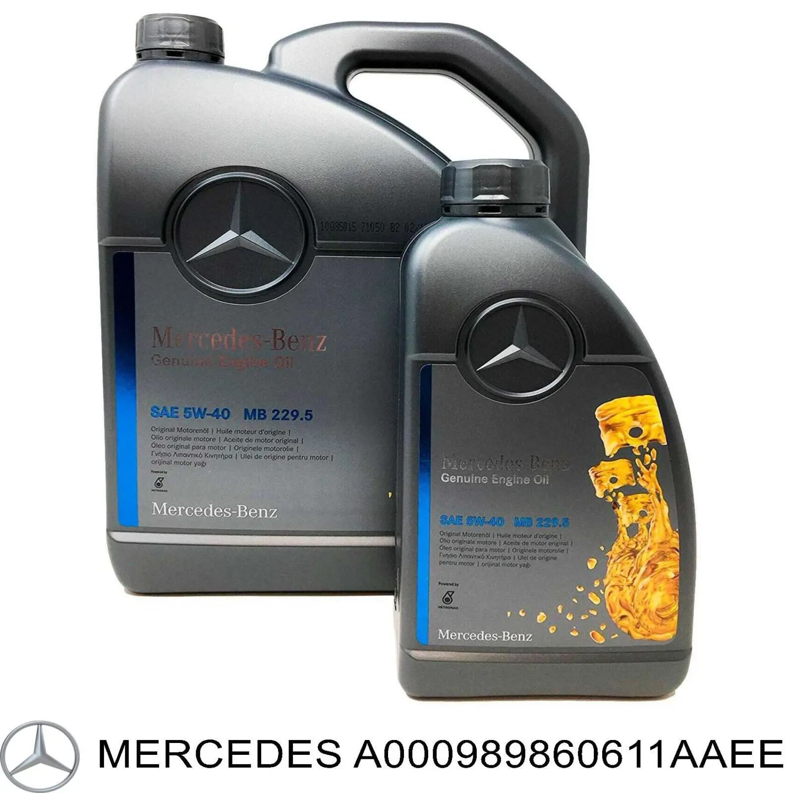 Comprar A000989860611AAEE Mercedes Aceite de motor