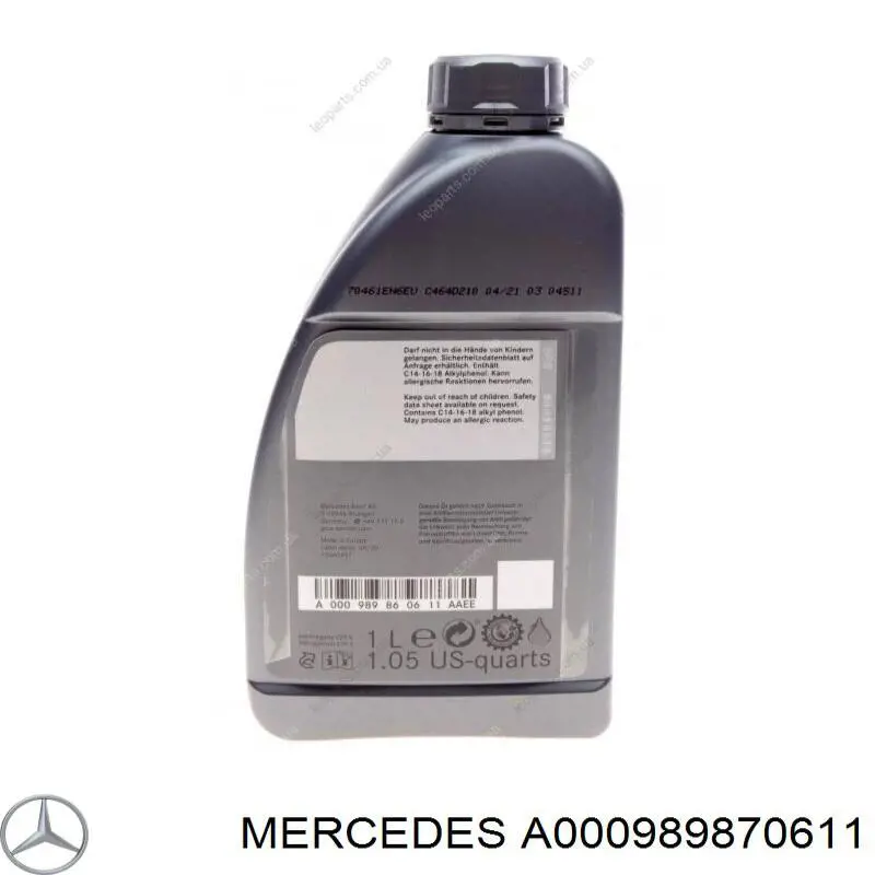 A000989870611 Mercedes