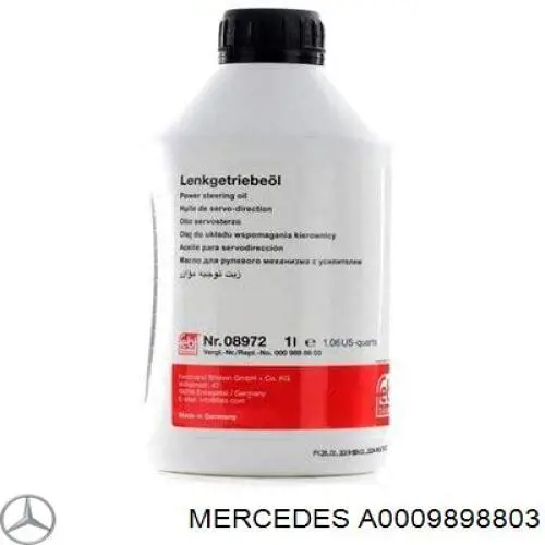 Mercedes 0.5 L Aceite transmisión (A0009898803)