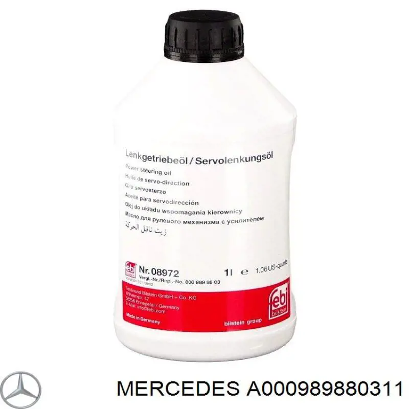 Mercedes Aceite transmisión (A000989880311)