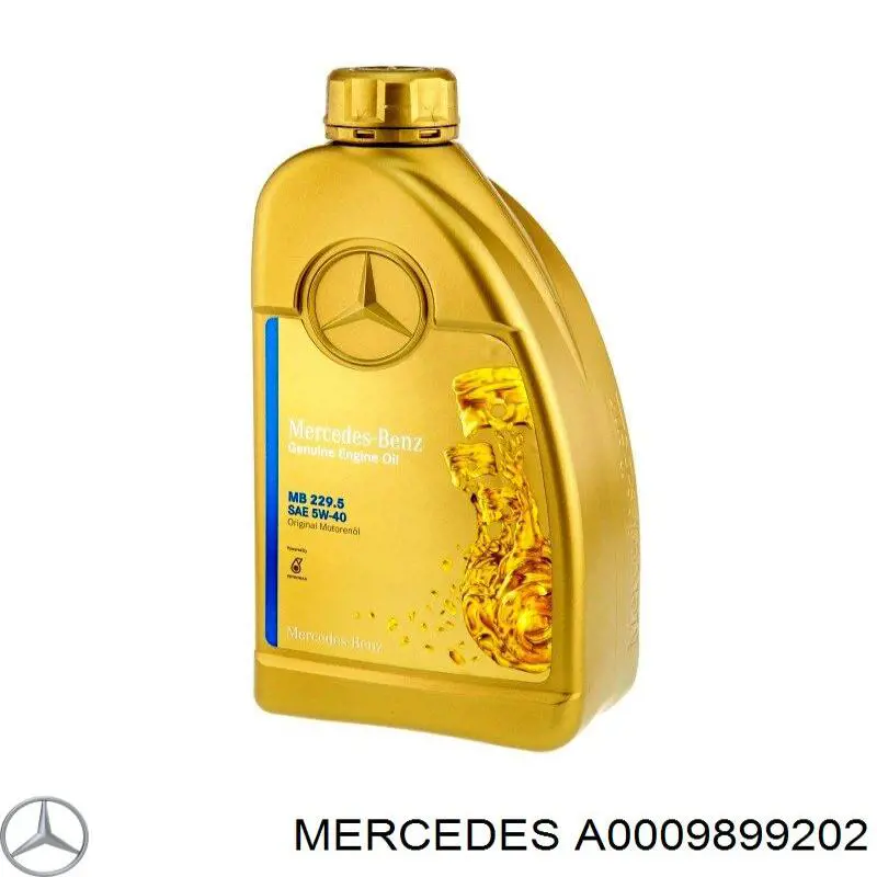 Aceite de motor A0009899202 Mercedes