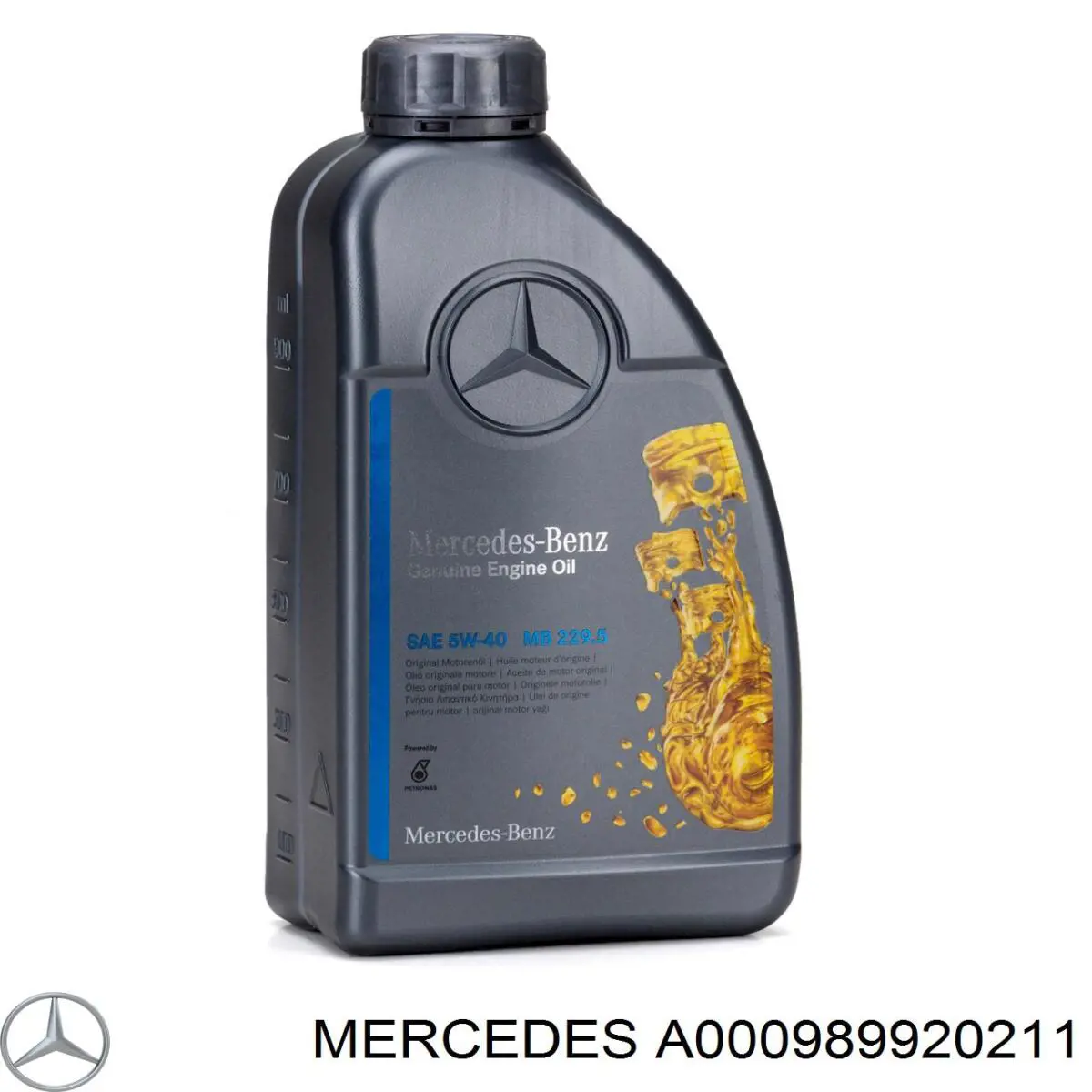 Aceite motor Mercedes A000989920211 precio, desde 17,09 EUR