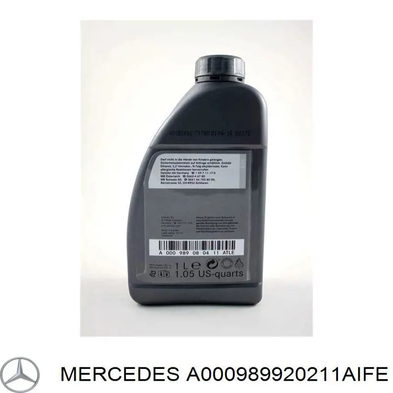 A000989920211AIFE Mercedes Aceite