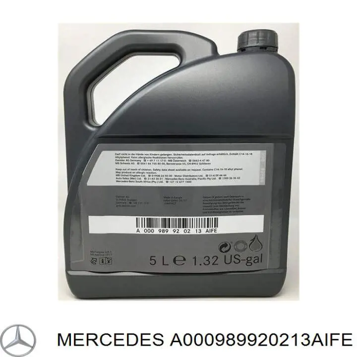 A000989920213AIFE Mercedes Aceite
