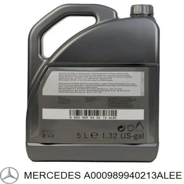 A000989940213ALEE Mercedes Aceite